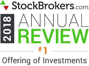 Cosmic Capital Limited reviews: 2018 Stockbrokers.com Awards - rated #1 in 2018 for Offering of Investments
